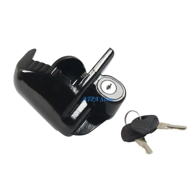 U13C Premium Metal Trailer Coupler Lock Blocks Unauthorized Removal Of Ball Mount