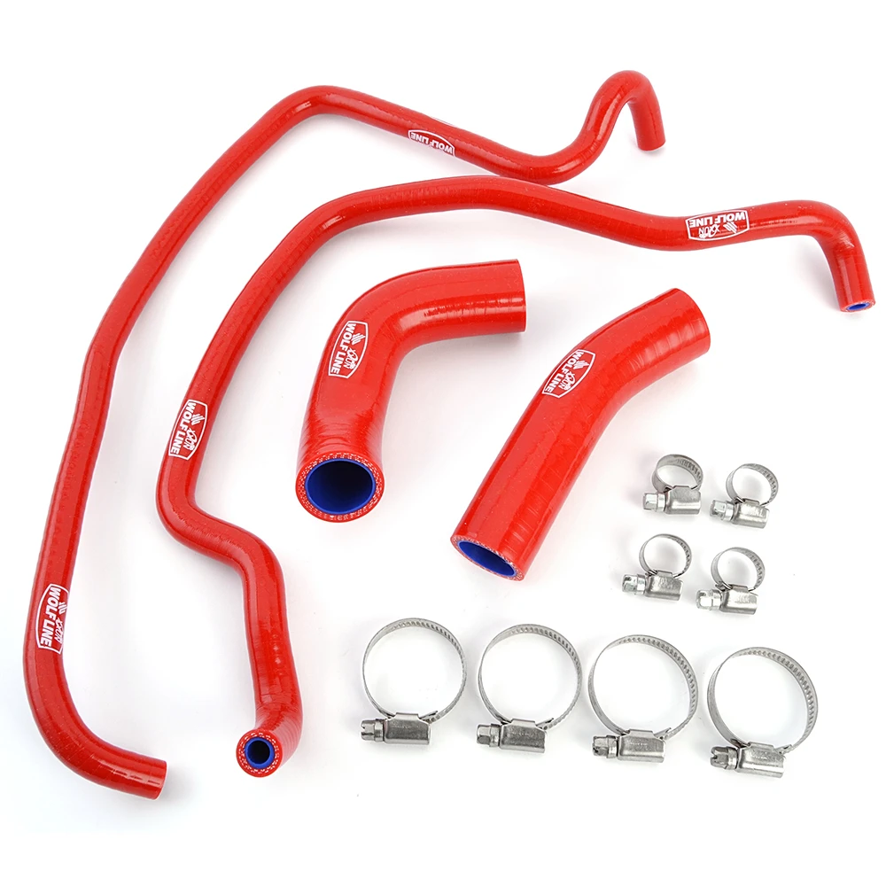 

For Trirumph Rocket 3 2024 2023 2022 2021 2020 2019 Motorcycle Silicone Radiator Coolant Hose kit Water-cooled Pipes Tube