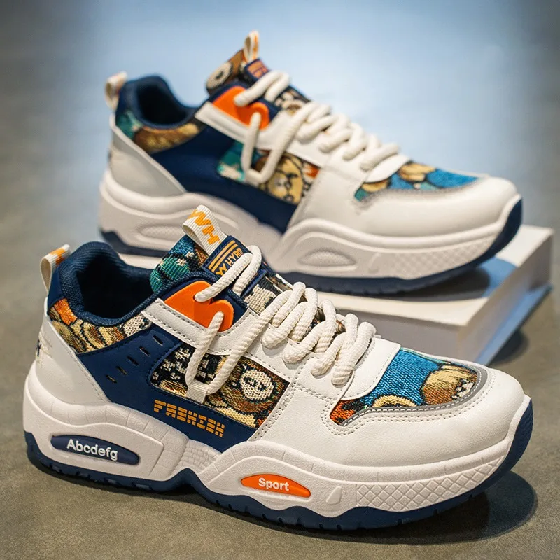 

Zapatos, весенне-осенняя новая мужская роскошная повседневная обувь, уличные дышащие сетчатые кроссовки 2025 года, модные мужские кроссовки для бега, размеры 39-44