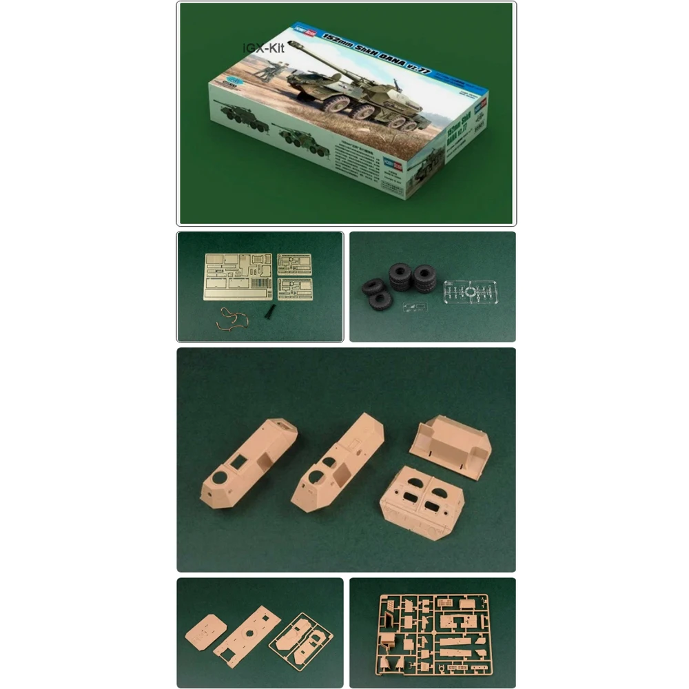 

Hobbyboss 85501 Масштабная модель 1/35 152-мм самоходной гаубицы ШКХД-77, набор для сборки пластиковой модели, игрушка-конструктор