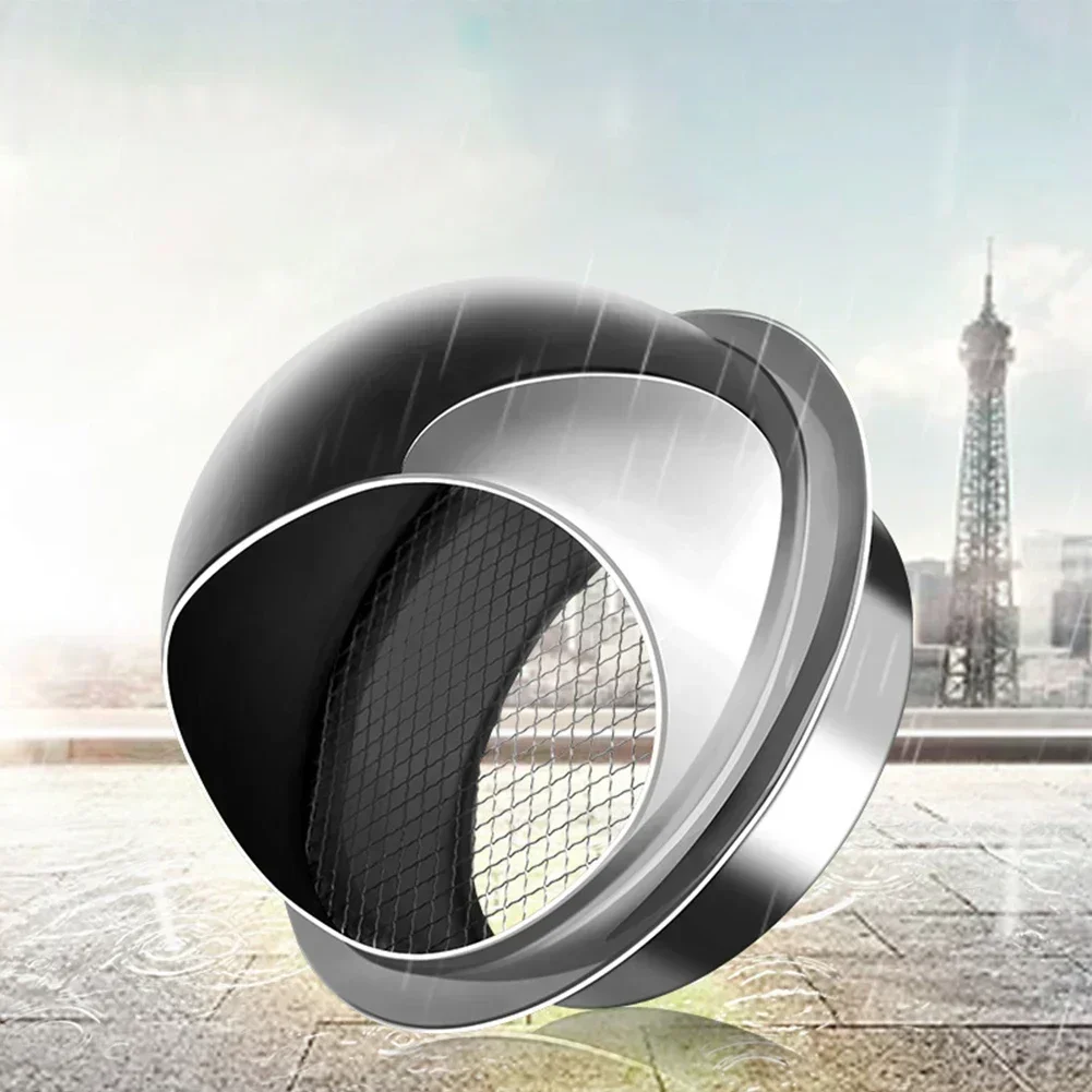 

Вытяжки Вентиляционная решетка Настенное вентиляционное отверстие из нержавеющей стали Матовый бык Внешняя экстрактор Кухонные вентиляторы и вентиляционные отверстия