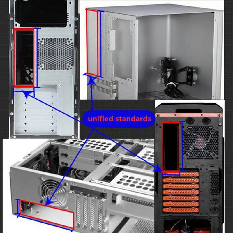 แผ่นกรองฝุ่น PVC 3ชิ้นแผ่นป้องกัน DIY แบบสากลสำหรับแชสซีคอมพิวเตอร์ I/O