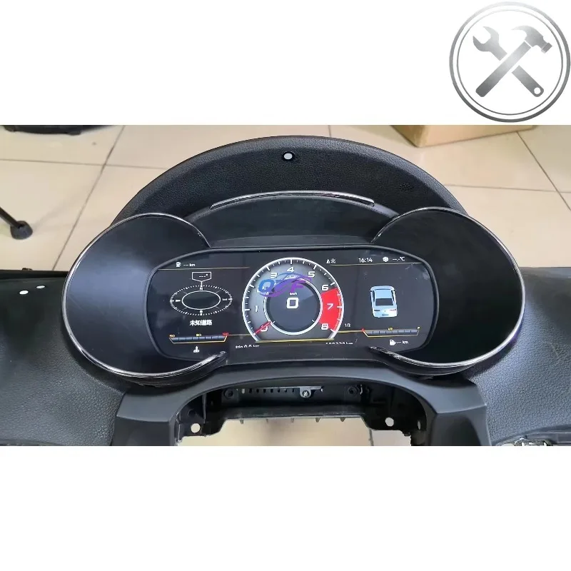 

12.3 Inch LINUX HD LCD Digital Virtual Cockpit Dashboard Speedometer Instrument Cluster Auto Upgrade for A3 S3 TT Q5 A4L 2013-2