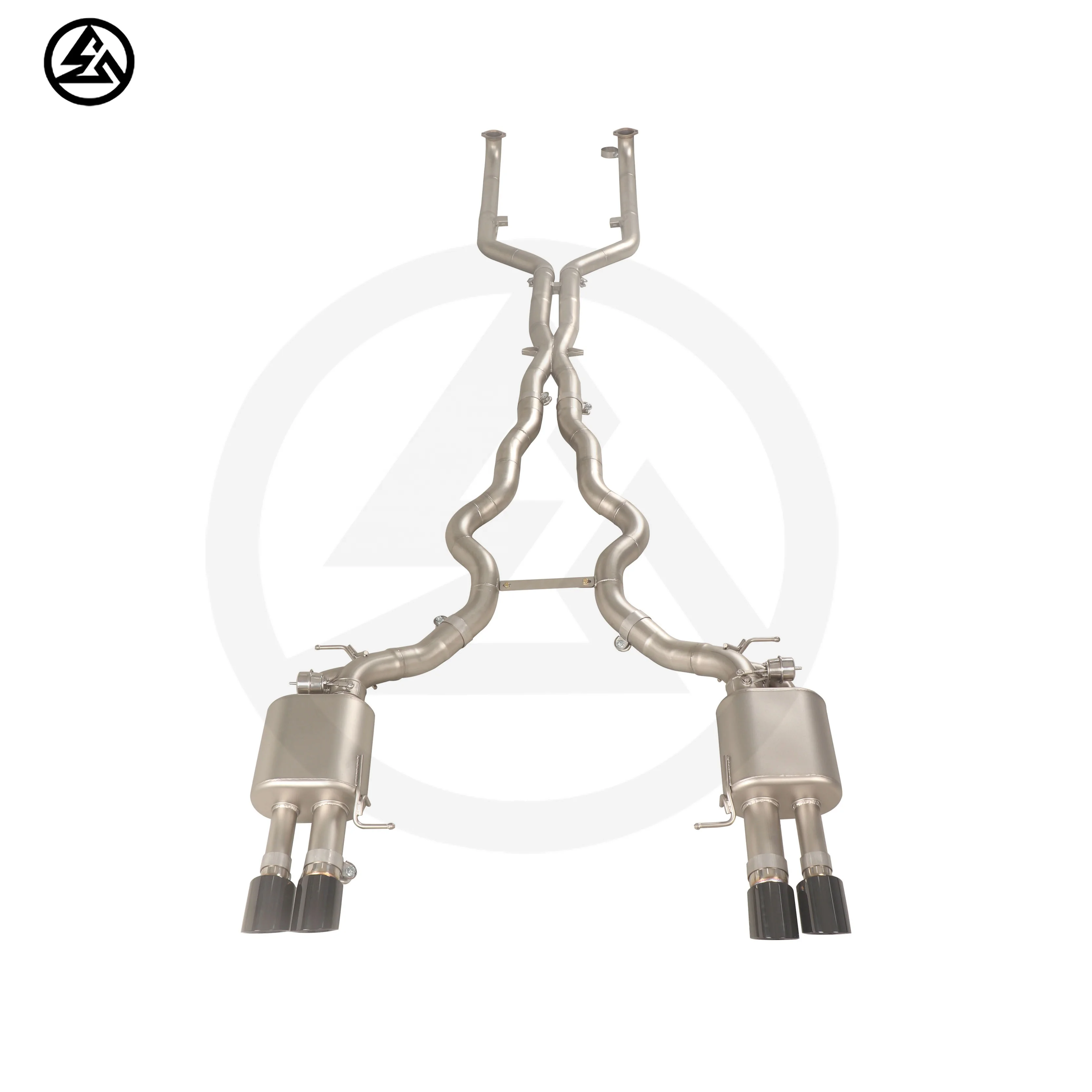 CSZ Exhaust for F10 M5/F06 F12 F13 M6 S63 4.4TT V8 Ss304 Valved Muffler Catback Valvetronic Exhaust