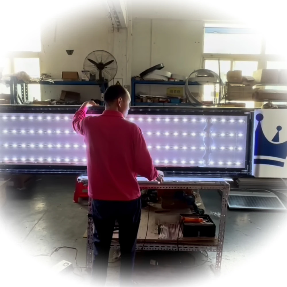 20*5FT/610*152.5CM Large Acrylic Light Boxes Box Display Frame Art Signage Artwork Sign Lid