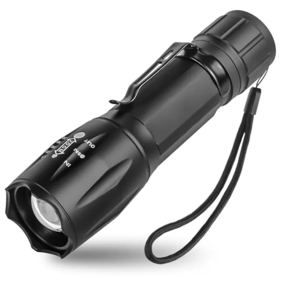 2500 Lumens Waterproof Tactical LED Flashlight