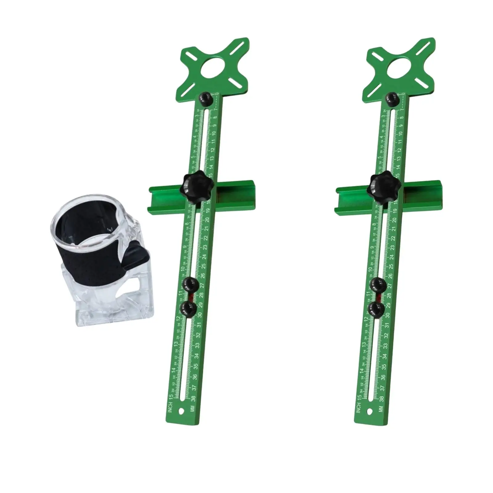 Supporto per scanalatura del router Cerchio per taglio Jig Guida per router Robusto professionista