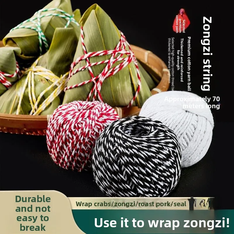 corda-de-algodao-artesanal-de-grau-alimenticio-para-enrolar-zongzi-carne-seca-salsichas-e-frutos-do-mar-da-marca-bada