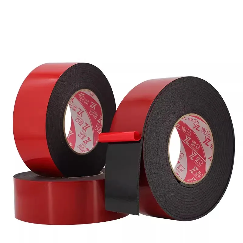 Strong Double side Adhesive foam Tape for Mounting Fixing Pad Sticky Elasticity Soft Temperature Resistant PE Sponge Tape 5m