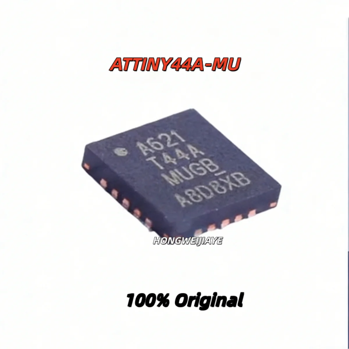 5PCS 100% New ATTINY24A-MUR T24A ATTINY44A-MU T44A  ATTINY1616-MFR T1616-F QFN-20 Brand New Original Chips ic
