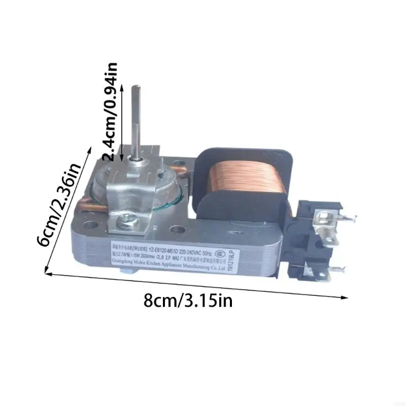 U0DE空気循環モーターオーブン部品電子レンジファンモーターオーブンファンモーター冷却ファン