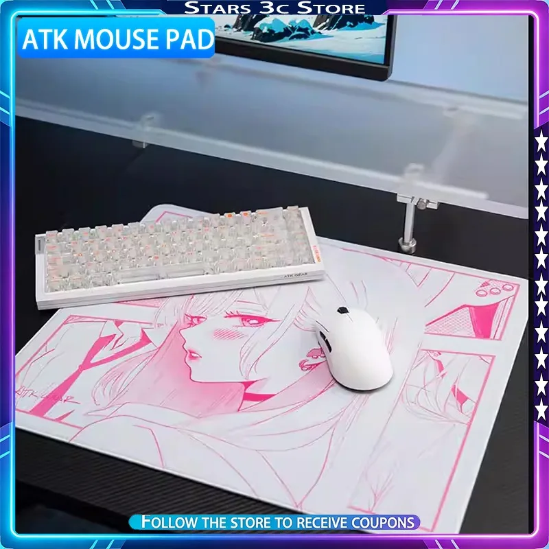 

ATK Dream Anime Mouse Pad Neutral Balance Pad Precise Operation High Speed and Smooth Operation E-sports Gaming Mouse Accessory