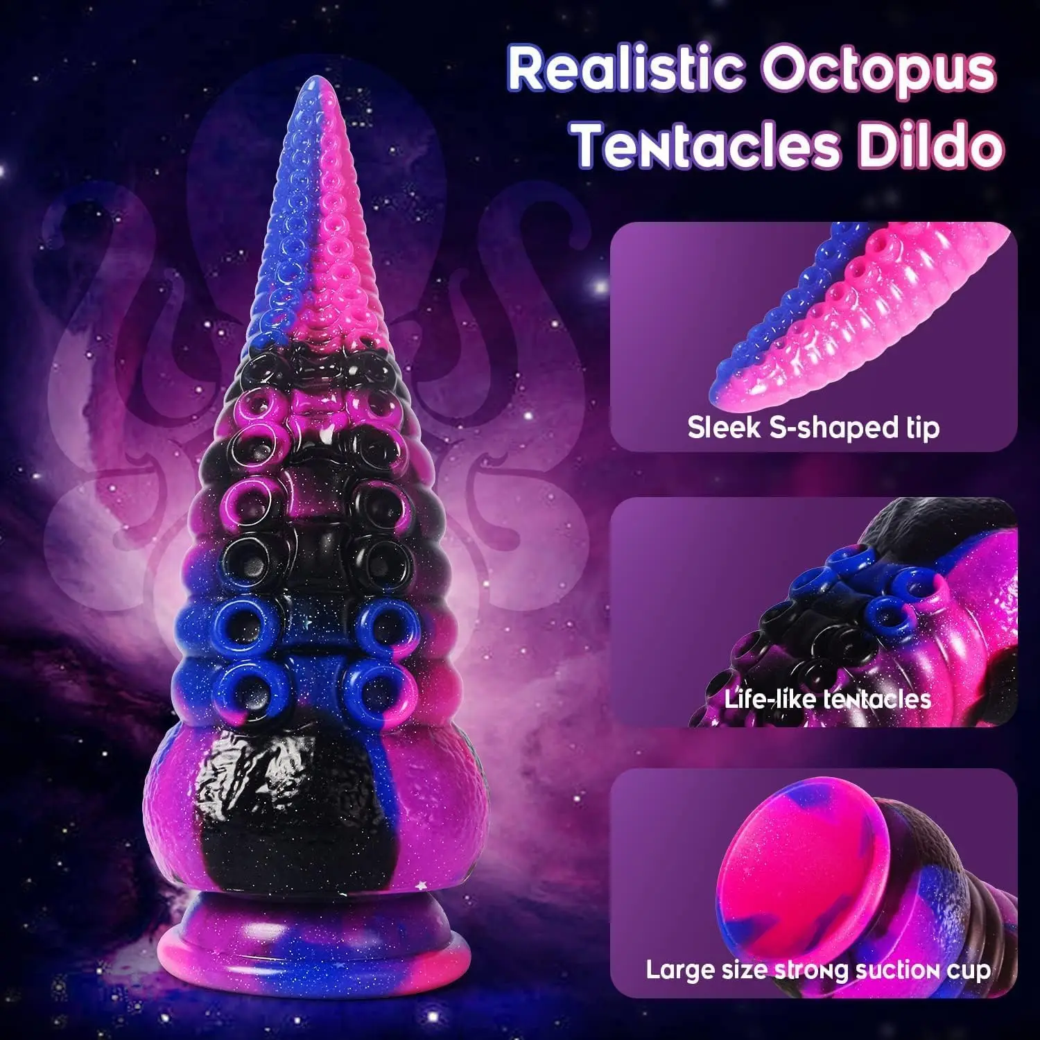 Huge Monster Dildo Lesbian Anal Toys Suction Cup Octopus Tentacle Artificial Penis Animal Dildos Sex Toy For Women Adult 18+