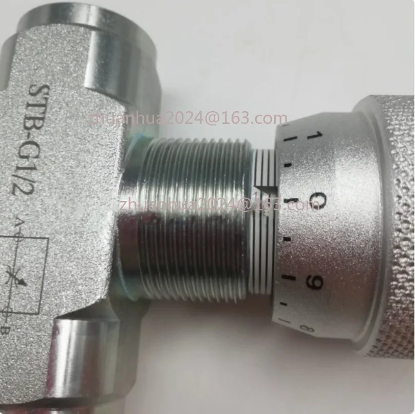 Hot Sell  STB-G1/2 Hydraulic Throttle Valve Two-Way Throttle Valve High-Pressure Precision Speed Regulating Valve