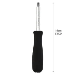 Best Brand New High Quality Connecting Rod Screwdriver Spinner Square Rubber Handle 1/4