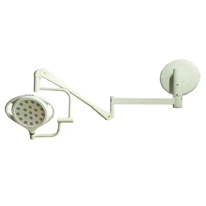 Wall Mount Surgical Examination Lamp Adjustable LED Shadowless Lighting Electric High CRI 93 20W Aluminum Alloy 60000 Lux