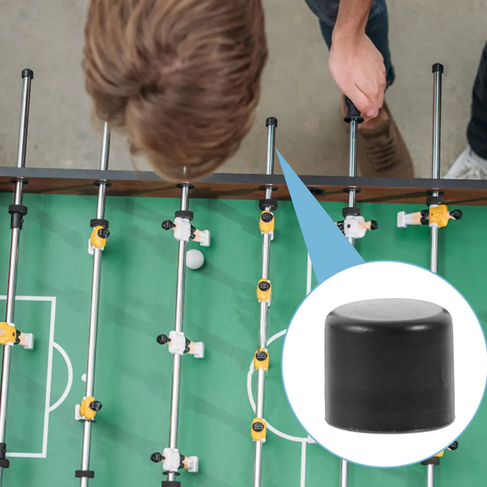 

16Pcs Foosball Table Accessories Rod Caps for 8mm Iron Rods Safety End Caps Replacement Parts for Table Soccer Maintenance
