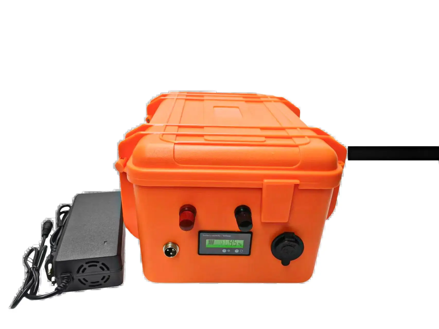 حزمة بطارية بحرية مقاومة للماء أيون الليثيوم صب moteur de pescache à la traîne de bateau، قارب 12 فولت، 200 أمبير، 100 أمبير، BMS، + شاحن #2