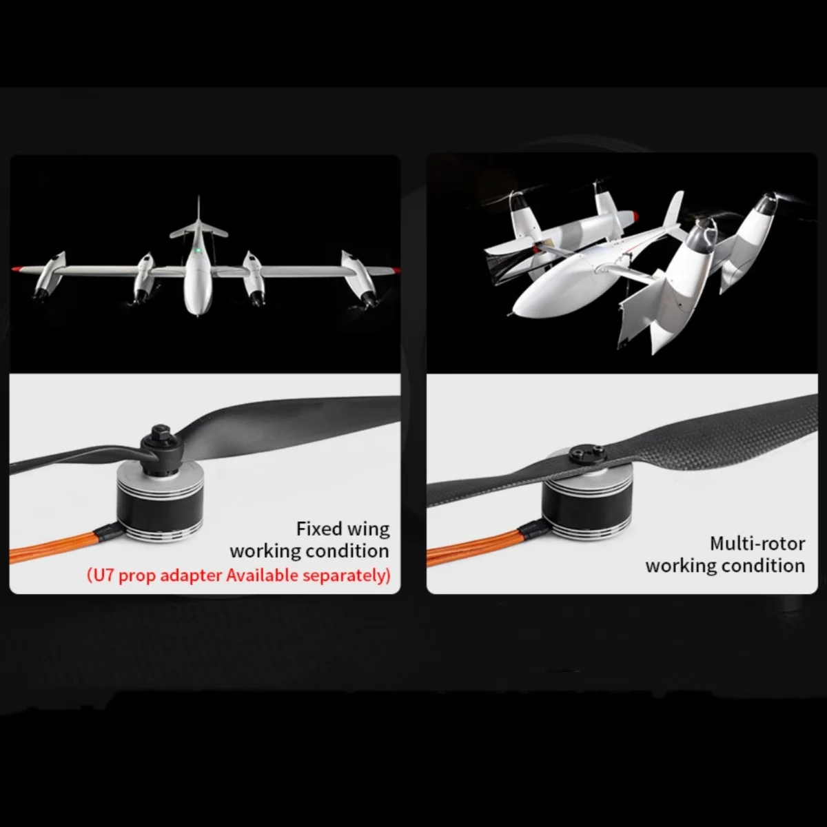 T-MOTOR MN4110 Low Noise Brushless Motor For Mtow 4kg 5kg 6kg 8kg Fixed Wing Multi-rotor VTOL Drone