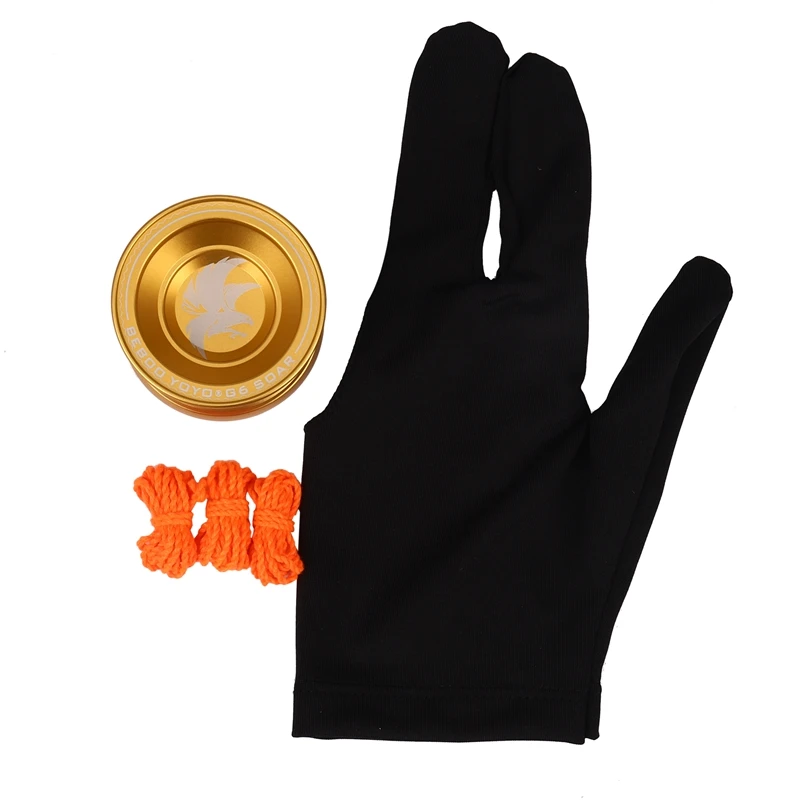 Bebooyoyo metall yoyo profession elles yoyo set yo yo handschuh g6 yo-yo metall yoyo klassisches spielzeug geschenk geschenk