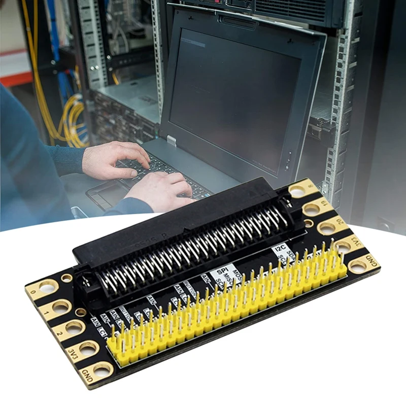 For WAVESHARE Edge Breakout Adapter Board I/O Expansion Breakout Module For BBC Microbit Micro:Bit V1.5 V2