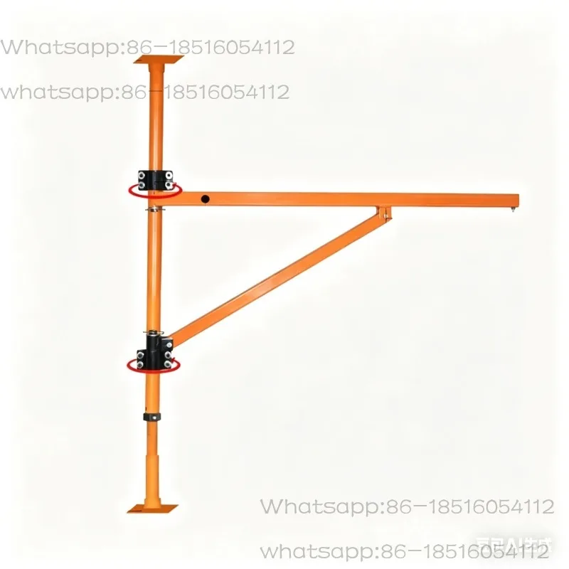 Fast electric hoist 220V small home decoration lifting crane column bracket