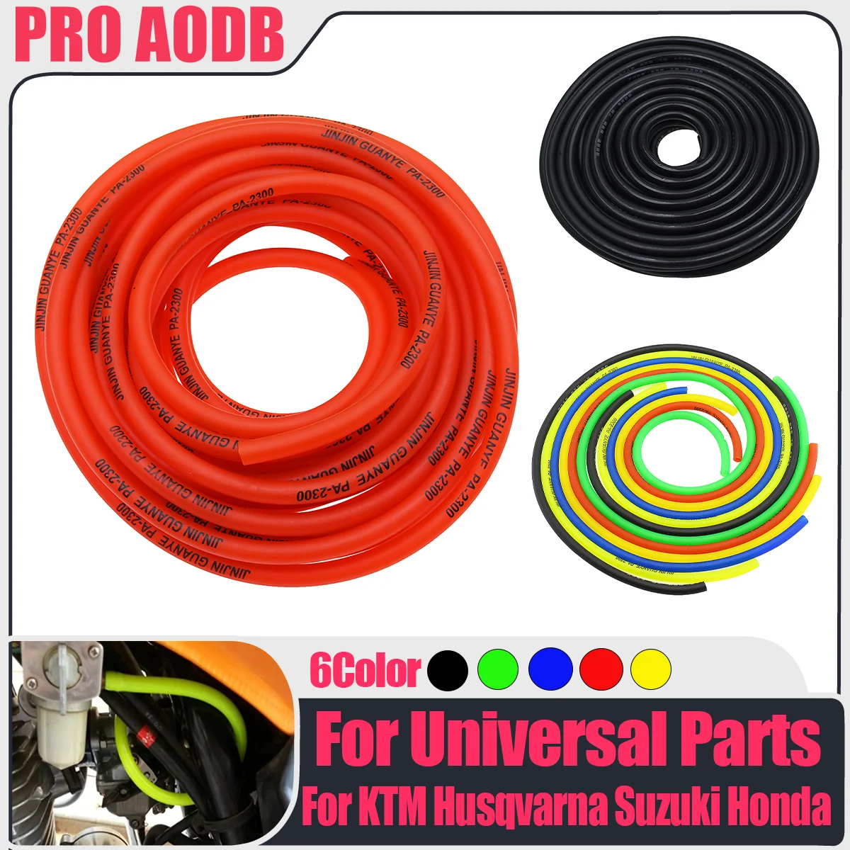 

Universal Endurance Dirt bike Motocross Rubber tubing For KTM 125 150 250 300 350 400 450 500CC SX SXF XC XCF EXC EXCF XCW XCWF