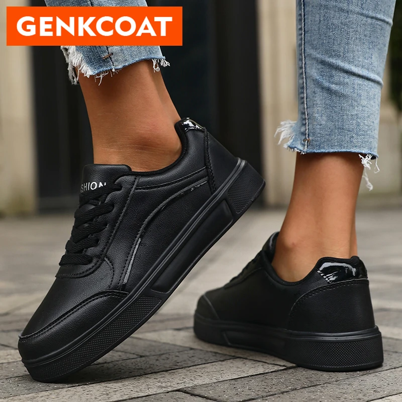 

Fashion Women Casual Shoes Breathable Walking Flat Shoes Sneakers White Female Footwear Sports Running Outdoor Walking For Men