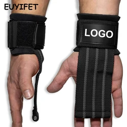 Fitness Lifting Wrist Strap Brace Halterofilismo Luvas Crossfit Musculação Ginásio Correias Anti-derrapante Mão Wraps Suporte De Pulso