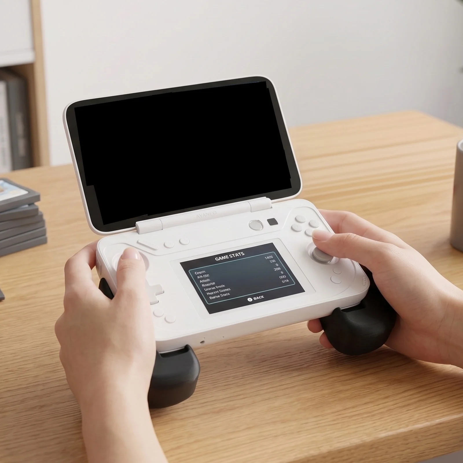 For AYANEO Flip Game Console Grip Non-Slip Handle Comfortable Grip