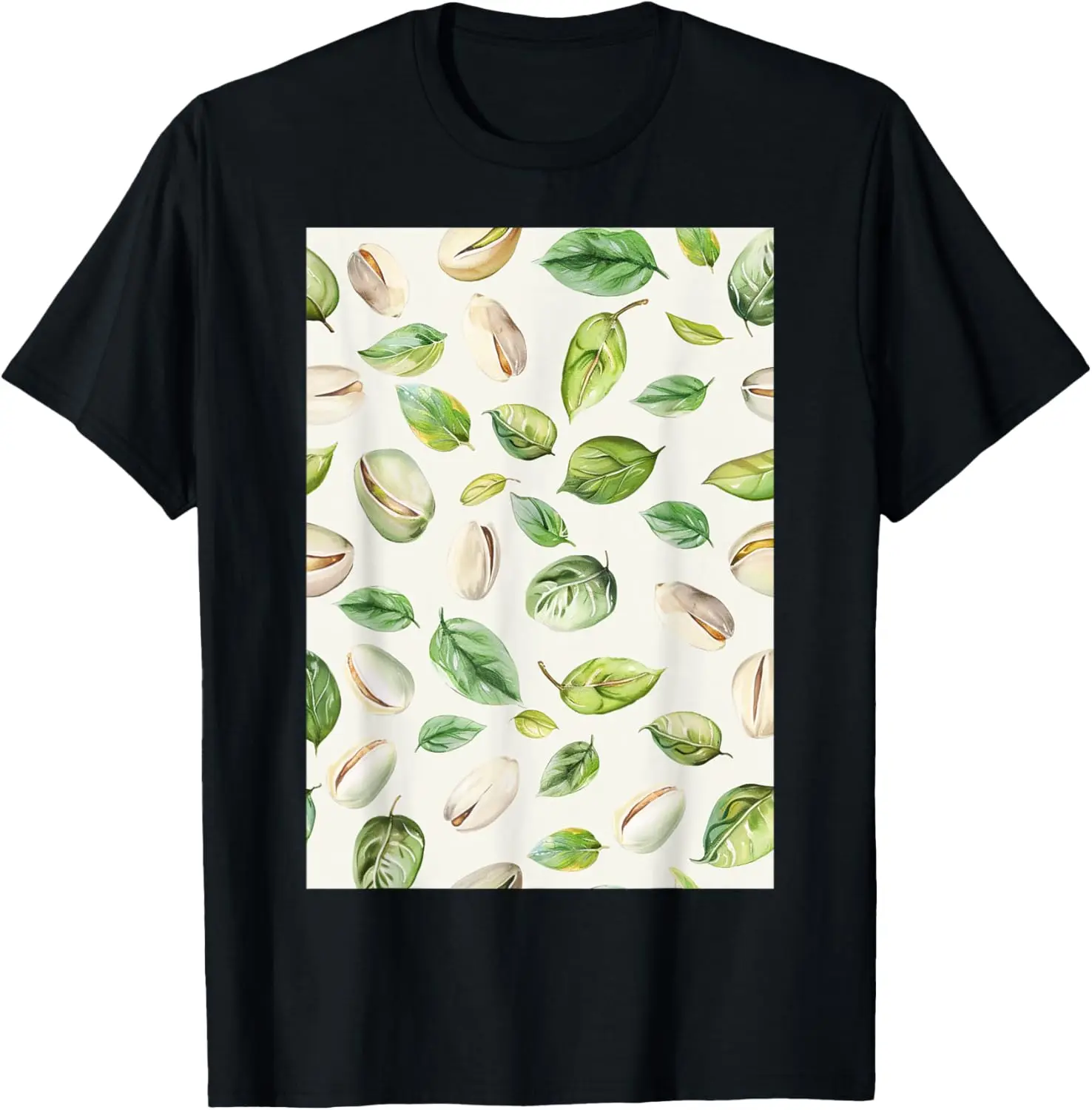 

Minimalist Pattern Art Pistachio Nuts T-Shirt