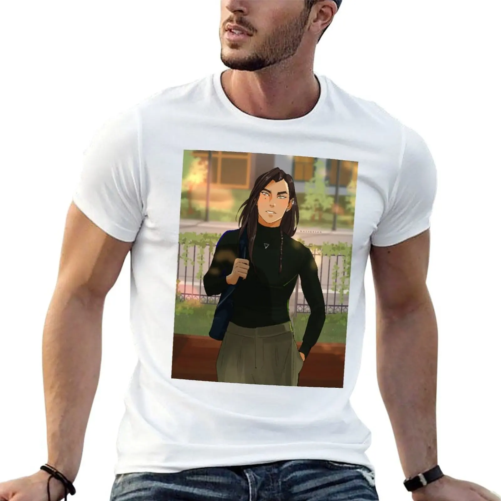 Kuvira came I love Astronomy Mashersan T-Shirt Functional Casual Short Sleeve Tee