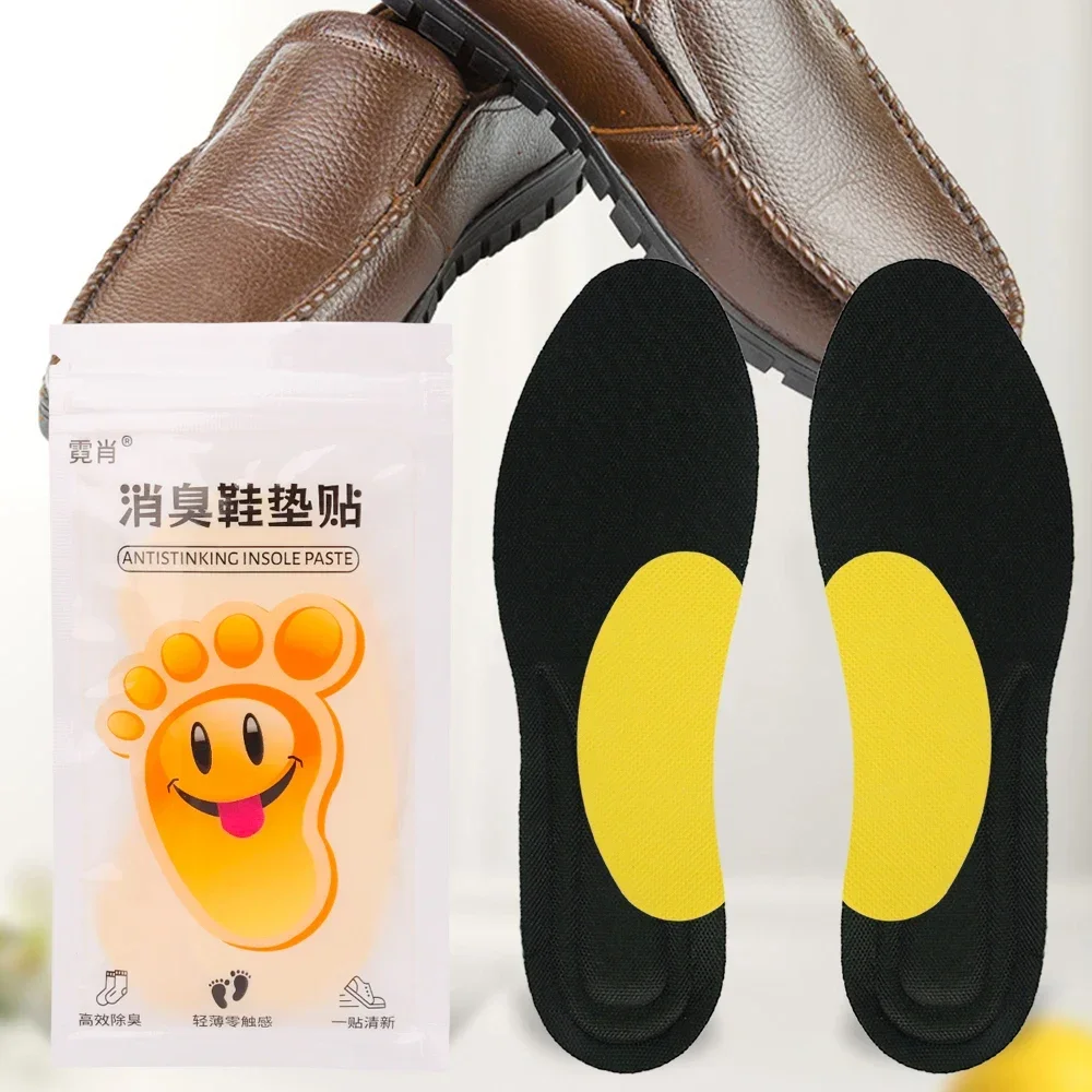 Shoes Odor Remover Deodorant Patch Lemon Athlete\'s Foot Soothing Insole Stickers Antibacterial Antiperspirant Foot Care