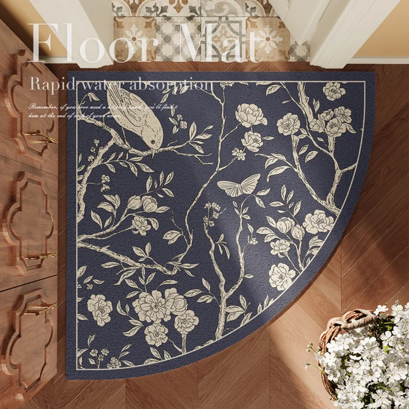 Quarter Round Leaf Mat 4