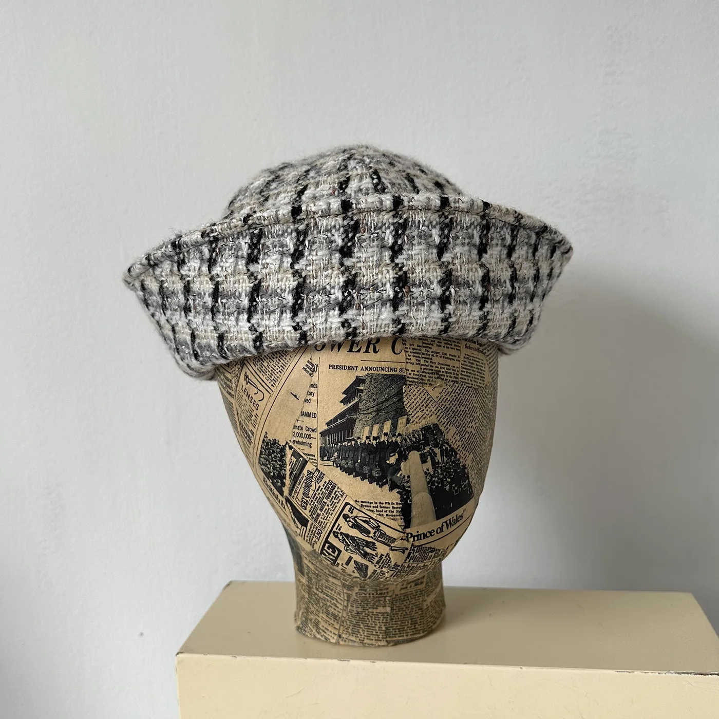 UMI MAO Cap Femme Autumn Cap Sailor Hat For Girls Sweet And Cute JK-style Navy Beret With A Flip Brim Nurse Hat Y2K