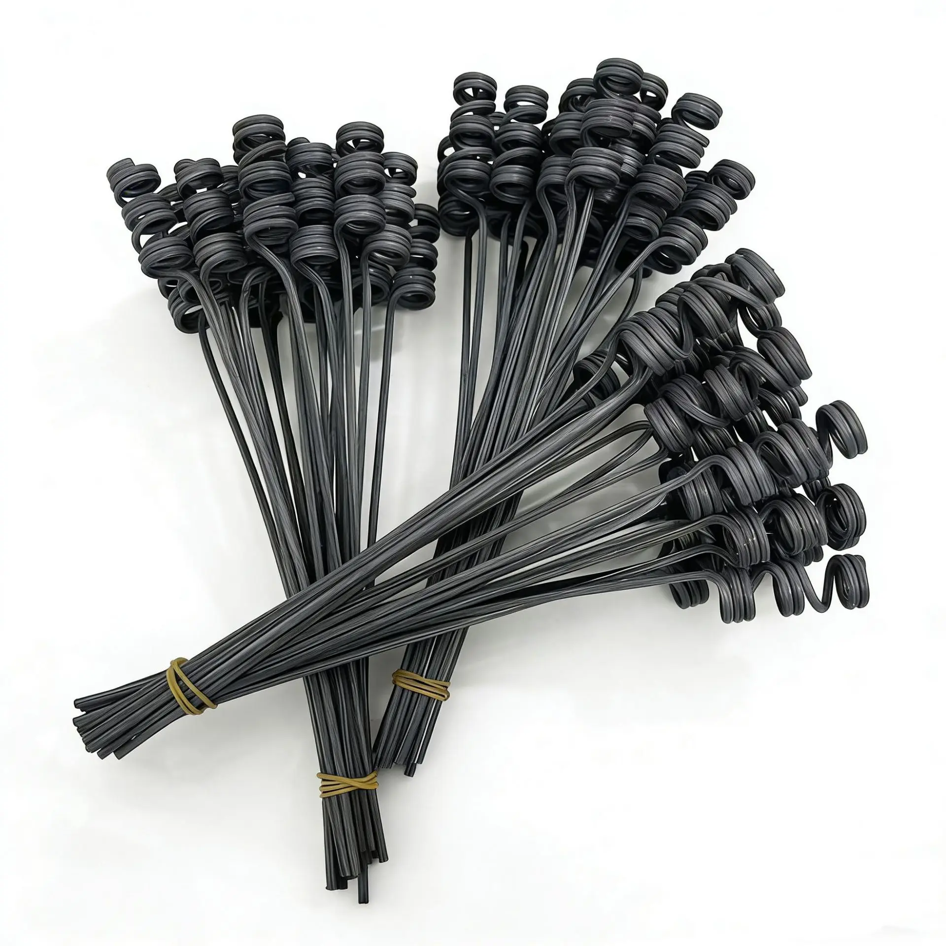 50pcs Handmade Wooden Essential Oil Volatile Sticks for Reed Diffuser Bottle,Aromatherapy Artifact Bend Shaped Rattan Sticks