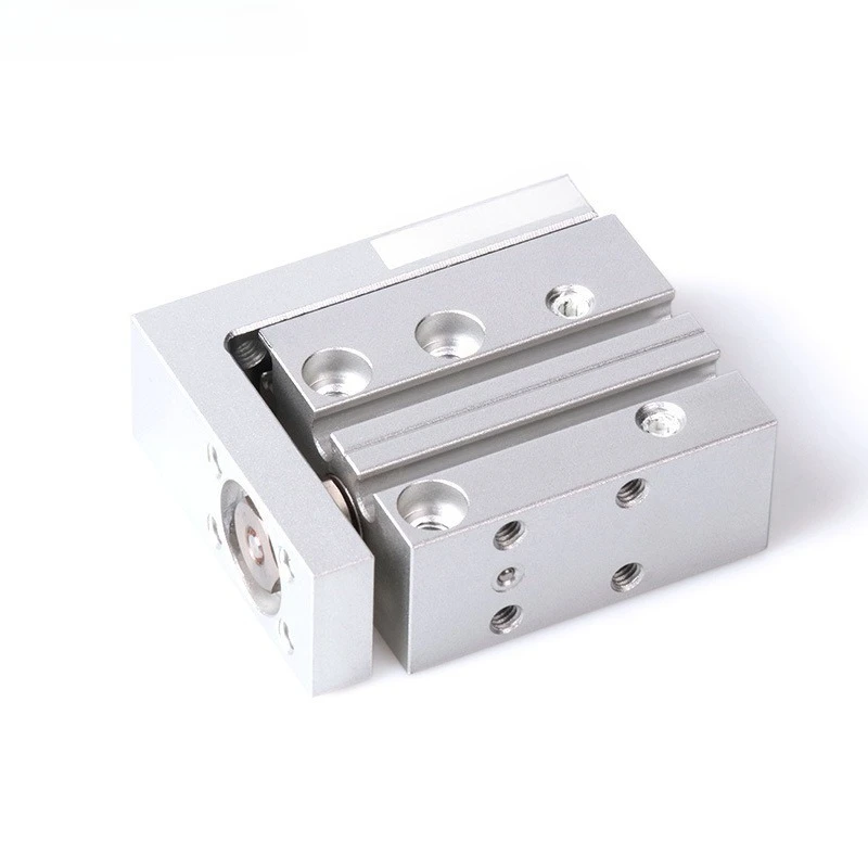 Precision side rail sliding cylinder HLH6/16/16/20 multi stroke pneumatic actuator is durable and long-lasting