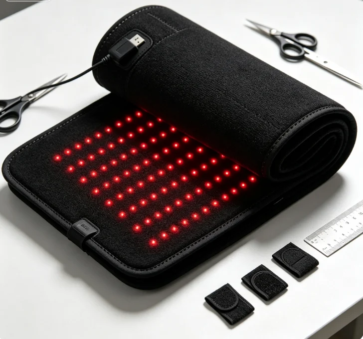Flexible Horse Red Light Therapy Pad, 660nm 850nm LED Pad, Horse Pet Animal Phototherapy Pad, Used To Relieve Pain
