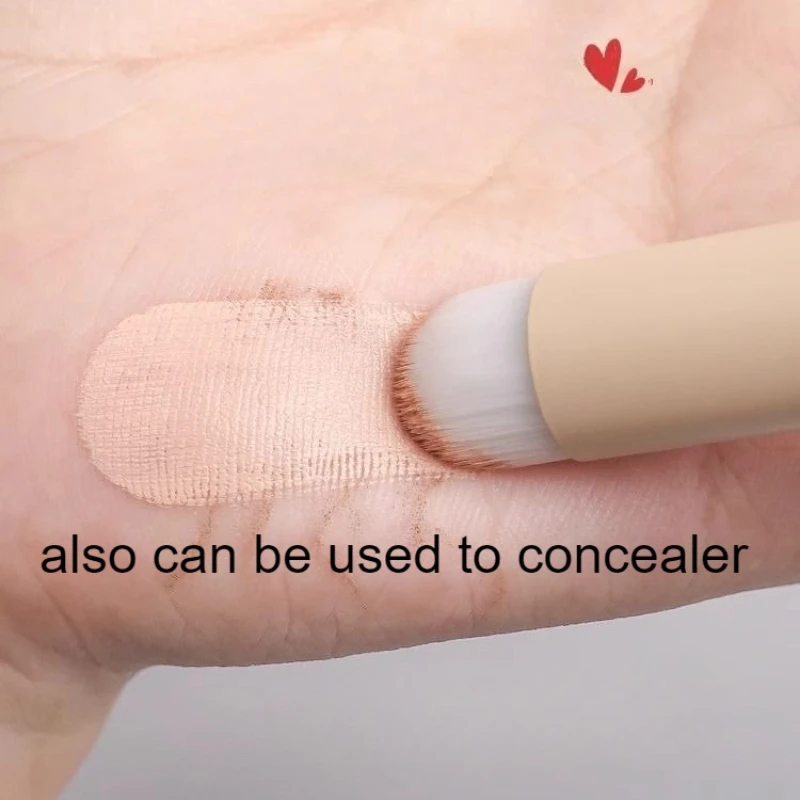 1Pc Soft Makeup Brushes Sponge Concealer Brush Lipstick Lips Powder Puffs Wet Dry Use Foundation Contour Cosmetic Tools Mushroom