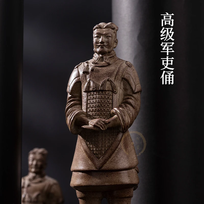 Figurines Terracotta Warriors Decoration Artifact Shaanxi Characteristics Xi 'an Tourism Souvenir Metal Creative Gift Abroad