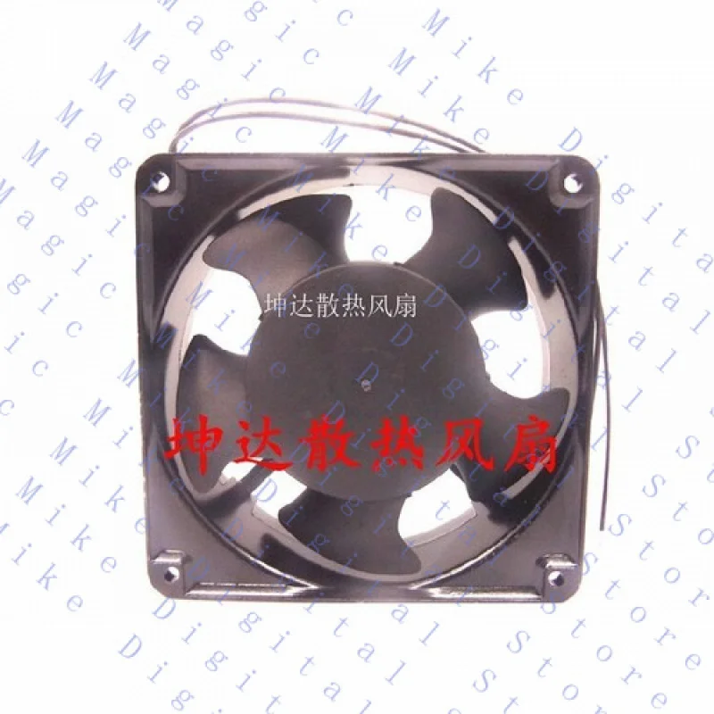 H  1 pcs FOR ETRI Fan 129XR0281010 AC208-240V 12038 12cm 2 wire Aluminum frame fan