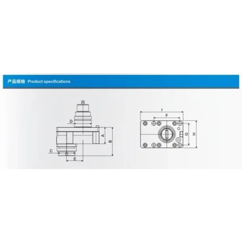 POWER WELL BMT40/BMT45/BMT55/BMT65 BMT Serie Snelheid Toenemende Power Aangedreven Gereedschaphouder
