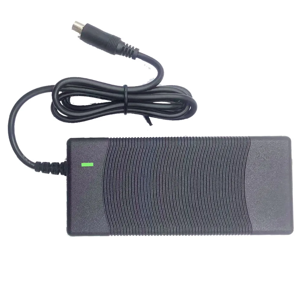 Cargador para Xiaomi Electric Scooter M365, adaptador de 42V 2A para batería de litio de 36V, compatible con scooters autoequilibrados.