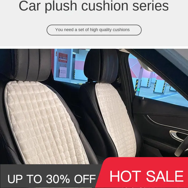 Automobile cushion, plush, single piece, all season car seat cover  cute car accessories tools accesorios para auto