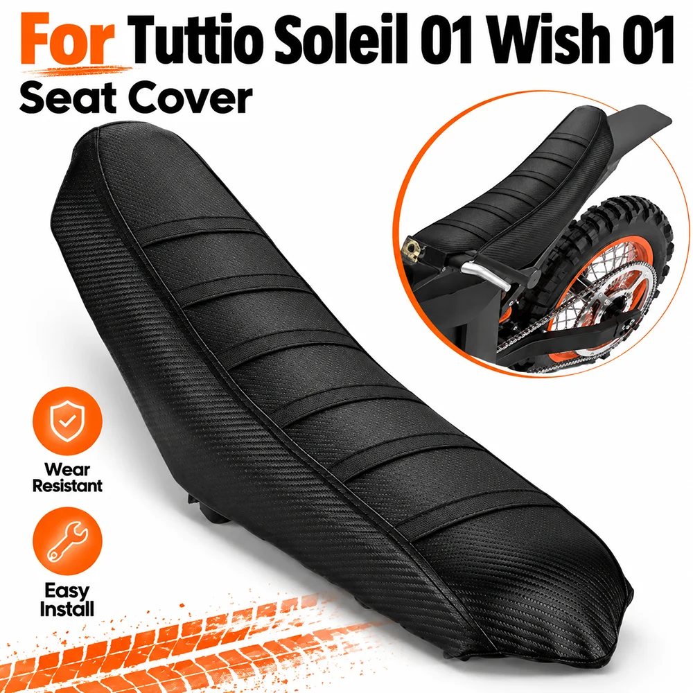 Seat Protector Cushion Cover For Wish 01 Tuttio Soleil 01 Electric Pit Dirt Bikes Motorcycles Parts E-Bike Waterproof Motorbike
