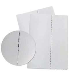 Anti-counterfeiting Printing Paper Metal Wire Printable Contract Voucher Guarantee Letter Security Line Report Inspection Paper