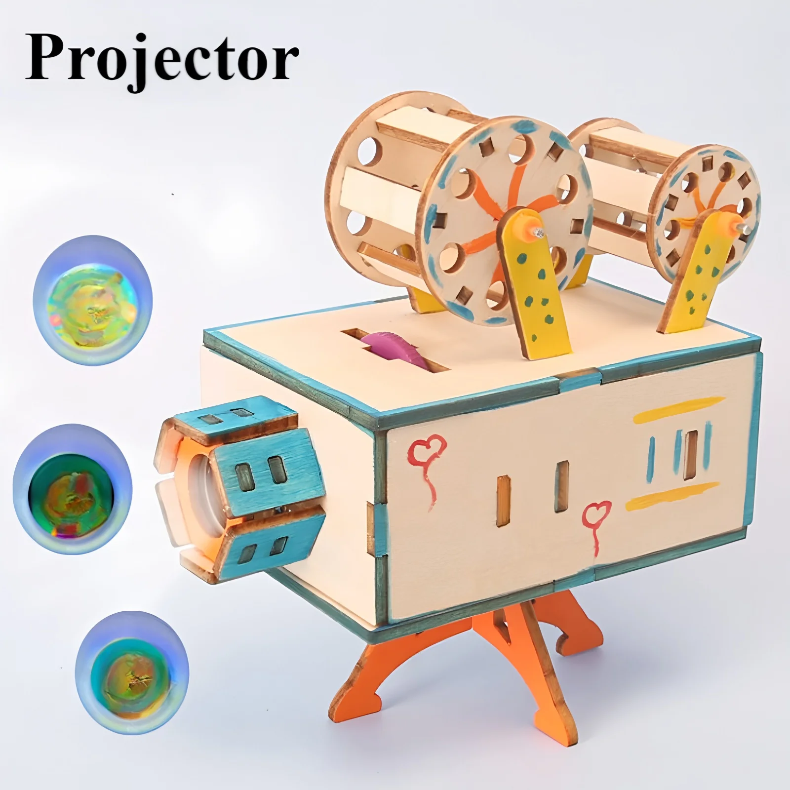 Children's science and education experimental models, children's DIY handmade assembly toys, children's DIY gifts