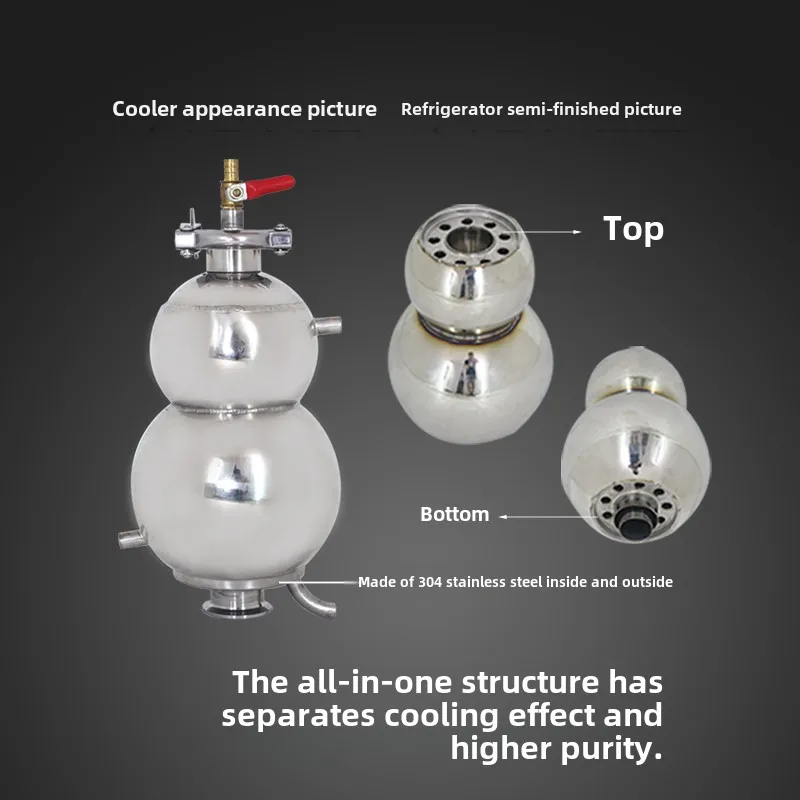 Household small distillation automatic brewer non-coking pot