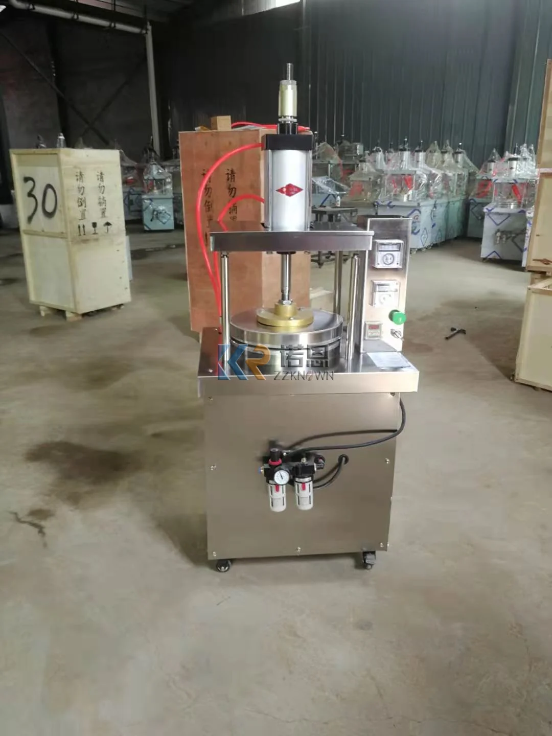 อัตโนมัติ Crepe และ Pancake Makers Roti Tortilla เครื่อง Pita ฤดูใบไม้ผลิม้วนคำขนมปัง Maker Chapati แป้งกดเครื่อง