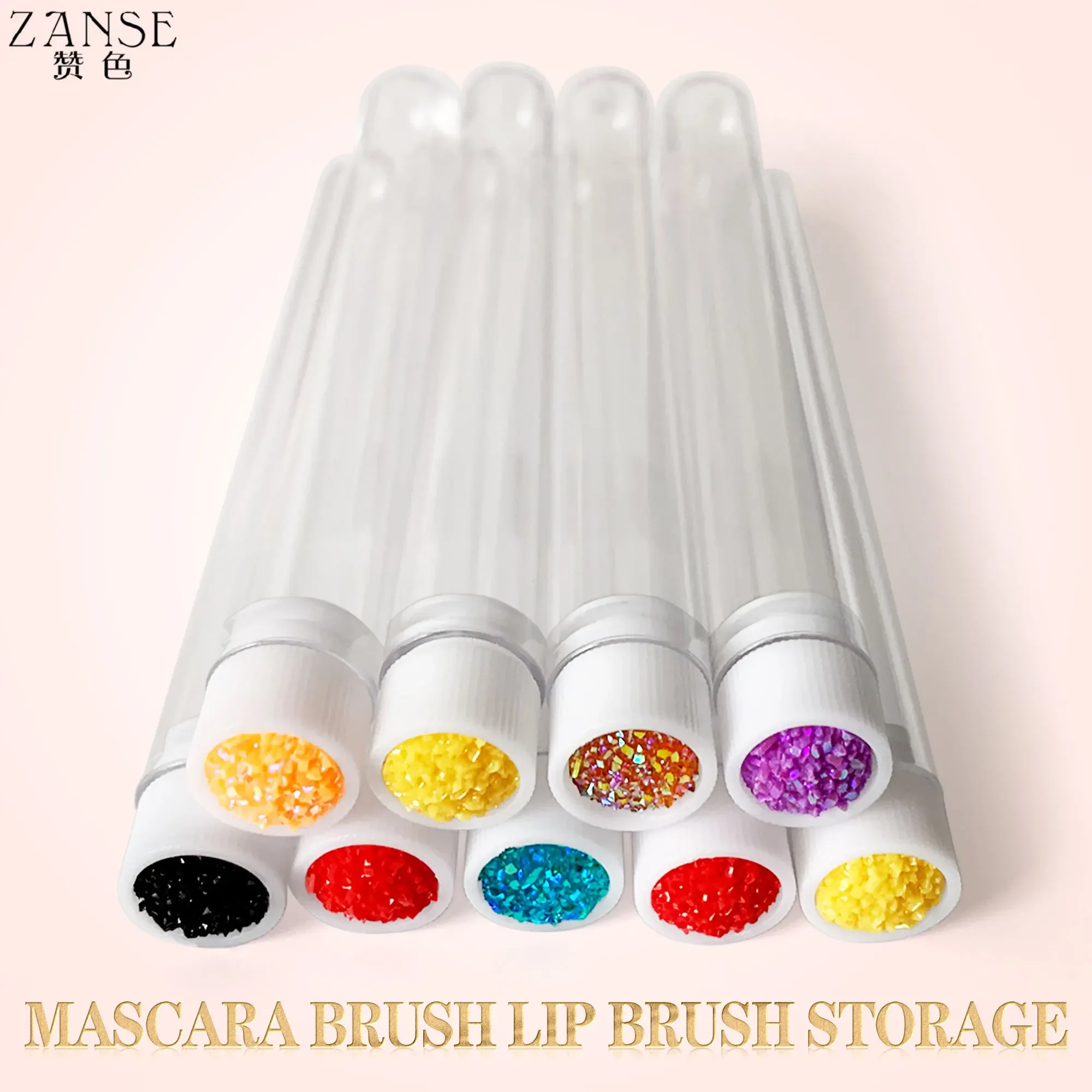 1/3pcs Eyebrow Brush Tube Mascara Wands for Eyelash Extension Replaceable Dust-proof Eye Lash Brushes Tube Lashes Accessories